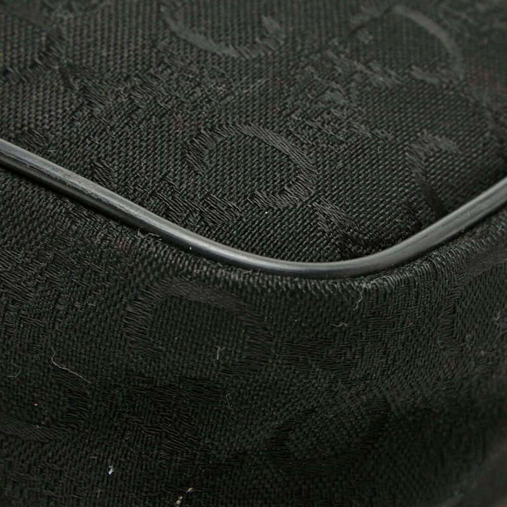 Celine C Macadam Shoulder Bag, Black Canvas Leather, Women's CELINE - Picture 7 of 12
